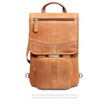 MAC-CASE LPFJ-VN-BP Premium Leather iPad Pro 12.9 Flight Jacket w/Backpack Straps (Vintage)