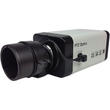 PTZOPTICS PTVL-ZCAM Variable Lens 1080p HD-SDI, IP Network Box Camera (White)