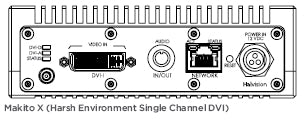 HAIVISION S-292E-DVI-H Makito X Single Channel DVI Encoder Appliance for Harsh Environments