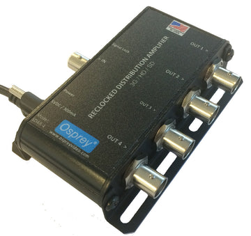 OSPREY BLACK 97-11014 SDAR-4 1:4 Reclocked 3G Distribution Amplifier