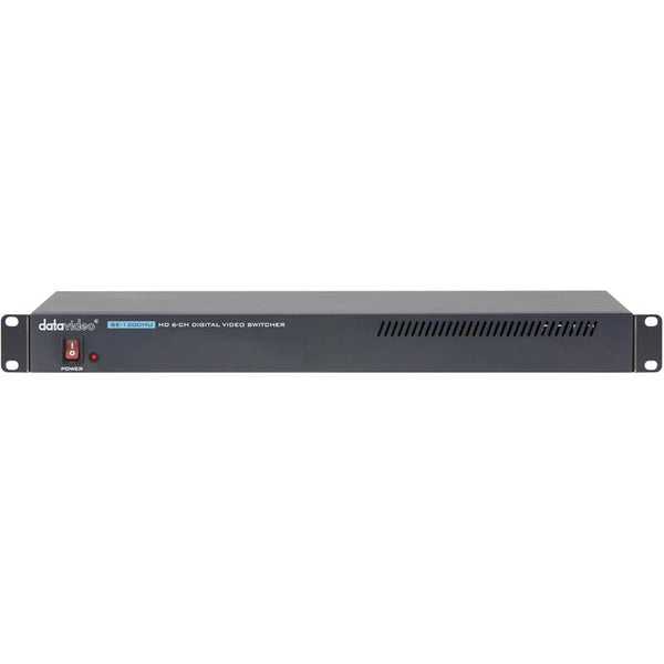 DATAVIDEO SE-1200MU 6 Input Rackmount HD Switcher (HD-SDIx4 + HDMIx2)