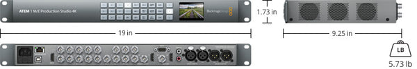 BLACKMAGIC SWATEMPSW1ME4K ATEM 1 M/E Production Studio 4K