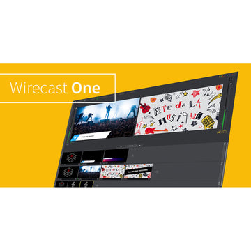 TELESTREAM WC-ONE-W Wirecast One - Windows