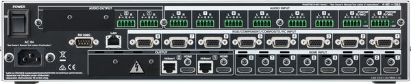 ROLAND XS-82H 8-in x 2-out Multi-Format AV Matrix Switcher