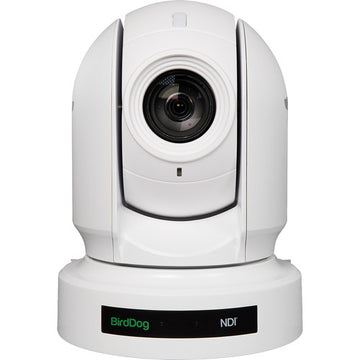 BIRDDOG BDP400W Eyes P400 4K 10-Bit Full NDI PTZ Camera with Sony Sensor (White)