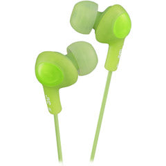 JVC HAFX5G Gummy Plus In- Ear Headphones - Green