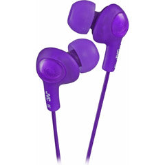 JVC HAFX5V Gummy Plus In- Ear Headphones - Violet
