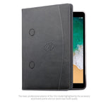 MAC-CASE LK10.5FL-BK Premium Leather iPad Pro 10.5 Keyboard Compatible Folio Case (Black)