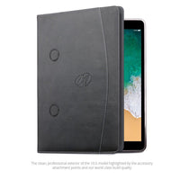 MAC-CASE LK12.9FL-BK Premium Leather iPad Pro 12.9 Keyboard Compatible Folio Case (Black)