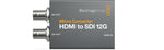 BLACKMAGIC CONVCMIC/HS12G/WPSU HDMI to SDI 12G Micro Converter w/Power Supply