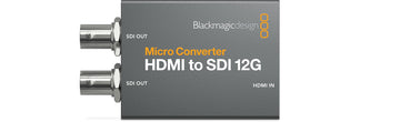 BLACKMAGIC CONVCMIC/HS12G/WPSU HDMI to SDI 12G Micro Converter w/Power Supply