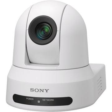 SONY SRG-X400W 1080p 40x PTZ Camera with HDMI, IP & 3G-SDI Outputs, 4K/NDI Upgradable (White)